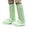 Gold, variant on Tall Rain Shoe Covers Non Slip Pvc Boot Covers With Zipper & Fastening Strap Foldable Rain Overshoes For Outdoor Commuting Travel(White-42Cm)