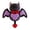 Black, variant on QLUEWX Halloween Plush Toys Bat Stuffed Animal, 9 Inch Cute Soft Bat Plush Doll with Bow Tie & Heart Tail, Spooky Halloween Stuffed Animals for Kids Party Favors Home Decor Gift