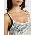 thumbnail image 4 of No Boundaries Strap Crochet Dress Swim Coverup, Women’s, 4 of 4