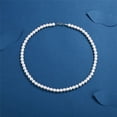 thumbnail image 3 of Collier de Perles 3 Pcs 6/8/10 mm Rond Délicat Ras-du-Cou Imitation Perle Collier de Perles de Mariage Bijoux Délicats, 3 of 5