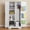 White, variant on NORTHSKY Wooden Storage Cabinet, Broom Closet & Vacuum Cleaner Storage Compatible with Dyson Vacuum, Utility Cabinet for Brooms and Mops, Cleaning Tool Cabinet w/Doors for Garage, Home (Black)