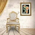 thumbnail image 3 of Moore, Regina 12x14 Gold Ornate Wood Framed with Double Matting Museum Art Print Titled - Pop Flowers III, 3 of 4