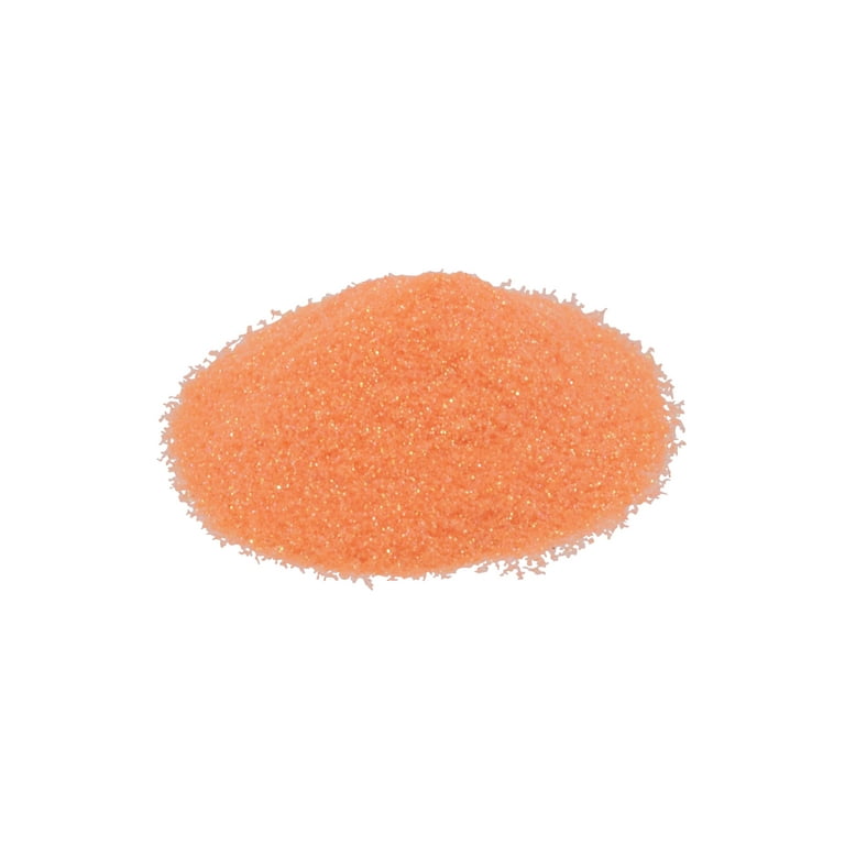 Sulyn Extra Fine Glitter for Crafts, Neon Orange, 2.5 oz 