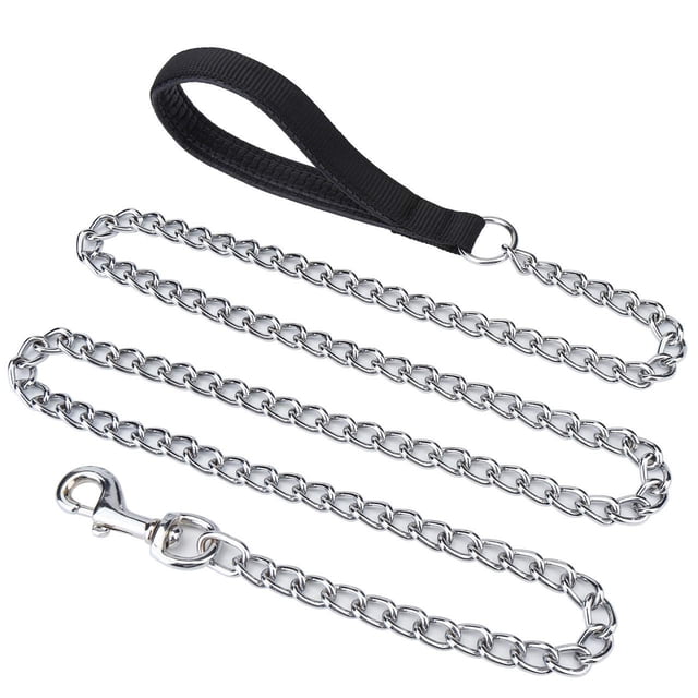 Correa para perros Filhome, de metal, resistente a la masticación, 1,8 m, para perros grandes