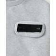 thumbnail image 5 of Kucnuzki 8 Years Big Boys Outfit Set 9 Years Kid Boy Pants Sets Long Sleeves Pullover Sweatshirt Top Pockets Sweatpants 2pcs Clothing Grey, 5 of 9