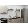 thumbnail image 5 of AmGood 14 in. x 24 in. Stainless Steel Wall Shelf | NSF Certified | Appliance & Equipment Metal Shelving | Kitchen, Restaurant, Garage, Laundry, Utility Room, 5 of 7