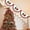 v1, variant on 3pcs Christmas Bunting Flags for Outdoor, 1.5 x 3Feet Buffalo Check Fan Flag Hanging Garden Flags Yard Banners for Holiday Winter Decor