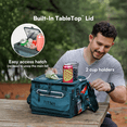 thumbnail image 3 of Titan by Arctic Zone 18 Can Collapsible TableTop Cooler with Ice Walls - Black, 3 of 10