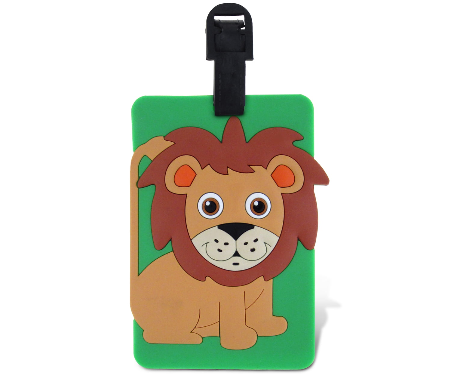 New Creative Luggage Tags Forest,Tree Tops from the Ground Animal Cartoon 