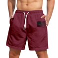 thumbnail image 3 of OHGOD Men Shorts Casual, Mens Hawaiian Shorts, Casual Mens Shorts, 1 * Man Shorts - Wine - L, 3 of 6