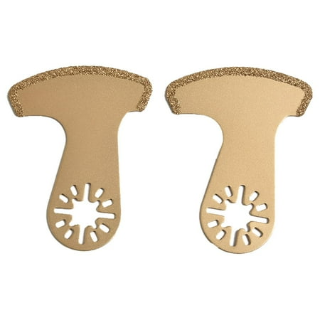 

BAMILL 2pcs Diamond Carbide Oscillating Multi Tool Accessories For Fein Multimaste
