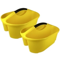 Romanoff Products ROM25603-2 16.25 x 12 x 8.25 in. Classroom Caddy, Yellow - Pack of 2