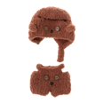 thumbnail image 3 of Ropa Para Muñecas De 17cm, Ropa Para Cambiarse, Juguete DIY Para Muñecas, Vestir, Ropa, Oso Marrón oso café, 3 of 8