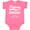 Hot Pink, variant on Inktastic Future Arborist Tree Care Job Boys or Girls Baby Bodysuit