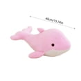 thumbnail image 3 of ​15.7 Inch Realistic Dolphin Plush Toy - Large Stuffed Animal for Kids & Adults, Premium Gift for Holidays (Super Plush Fabric)​​ Pink, 3 of 6