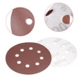 thumbnail image 3 of Unique Bargains 10Pcs 5 Inch 8 Hole Hook and Loop Sanding Disc 1200 Grit Flocking Sandpaper, 3 of 5