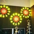 thumbnail image 4 of Cadena de luces navideñas con forma de estrella, 18 modos, resistente al agua, para decoración de patio, fiesta y jardín, con alambre de cobre, 2021, 4 of 5