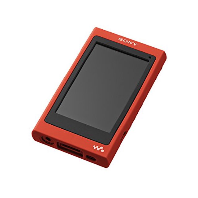 Sony Walkman Genuine Silicone Case CKM-NWA30: For NWA30 Series Sina Bar Red CKM-NWA30 R