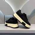 thumbnail image 2 of Men's Fashion Casual Sneakers, Low-top Lace-up Design, Wear-resistant Thick Sole, Stylish Design, All-season Style Suitable for Daily Casual and Sports Wear,, 2 of 9