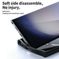 thumbnail image 2 of for Samsung Galaxy S23 Carbon Fiber Case, Luxury Slim Thin Magnetic Double Ring Stand Anti-Fall Soft Frame with Magsafe Lightweight Shock-Absorbent Back Case for Samsung Galaxy S23, Silver, 2 of 6