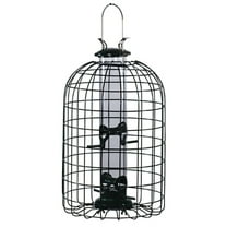 Audubon Wild Bird 1.25 lb Plastic/Wire Caged Tube Bird Feeder 4 ports
