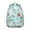 Greenish-blue-98, variant on Dessert Lover's Waterproof Backpack with Padded Straps - Cute Donut Design for Teenagers & College Students
