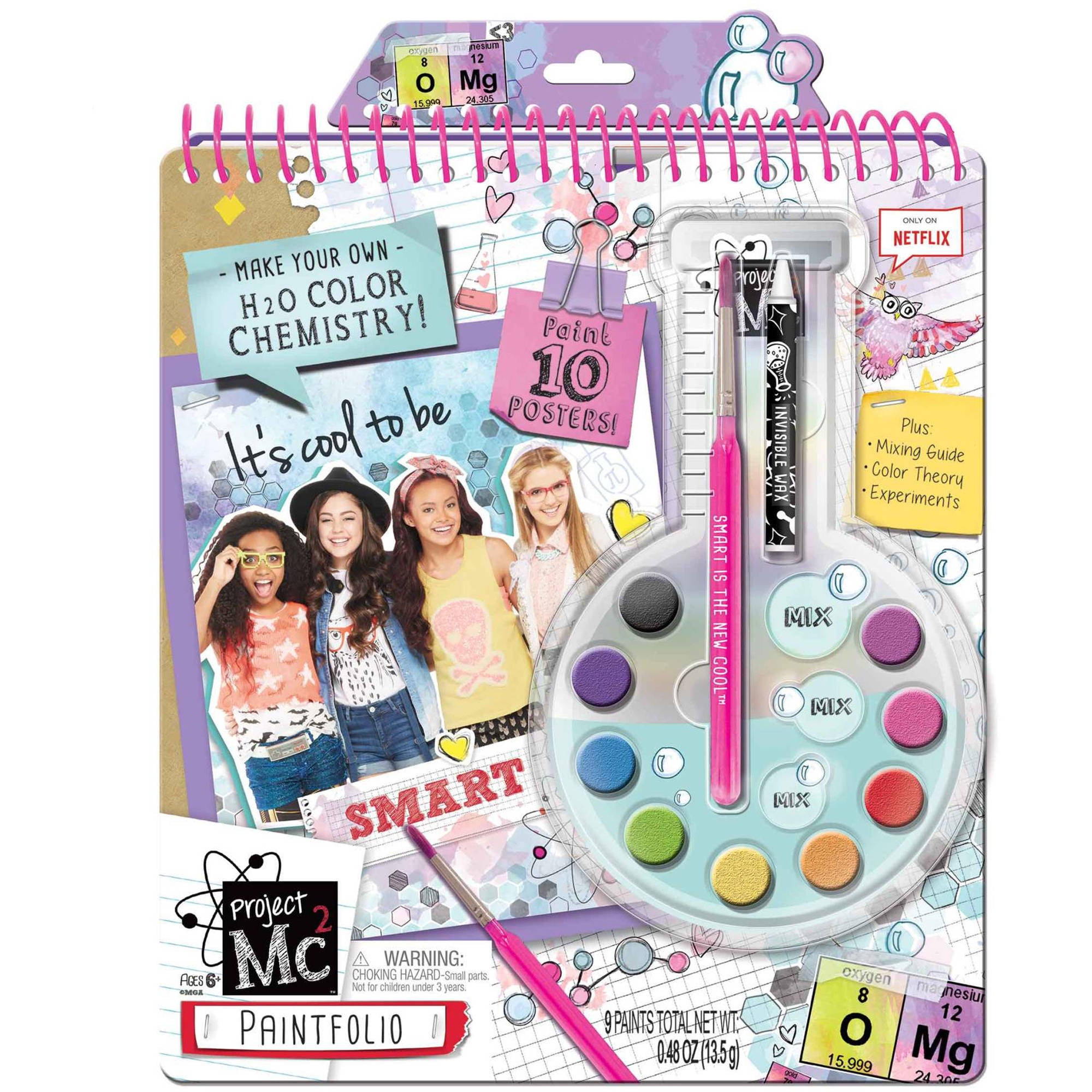 project mc2 crayon makeup science kit toy