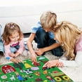 thumbnail image 5 of Interactive Felt Board 3.5 Ft Storytelling Board with 35 Movable Pieces for Creative Scene Building Wall Mountable Playboard Farmhouse Theme Imagination Tool, 5 of 8