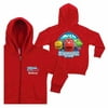 Personalized Chuggington Traintastic Crew Kids' Red Zip-Up Hoodie