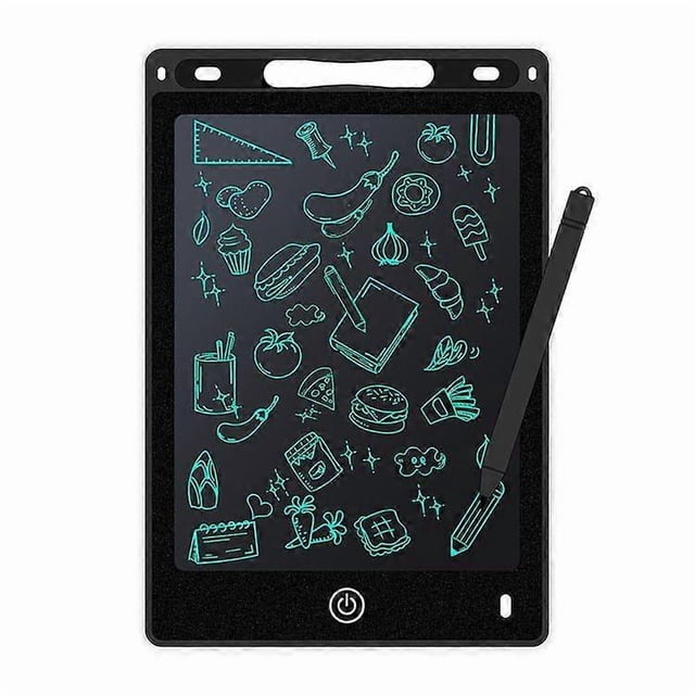 Children's Digital Drawing Board - Practical LCD Screen, 8.5 Inch Tablet + Pen Black