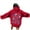 Red, variant on Women's Hoodies Sweatshirts Ocean World Print Long Sleeve Casual Hooded Sweatshirt With Drawstring Pocket Spring And Fall Comfortable Daily Wear Pullover Hoodie