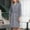 Gray, variant on uublik Lightweight Robe for Women Nightdress Bathrobe Nightgown Comfortable Pajamas for Women White