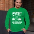 thumbnail image 4 of Bigfoot Dad Long Sleeve T-shirt More Squatchy Funny Daddy Sasquatch Dad Joke Outdoor Camping Father's Day Gift Idea, 4 of 7