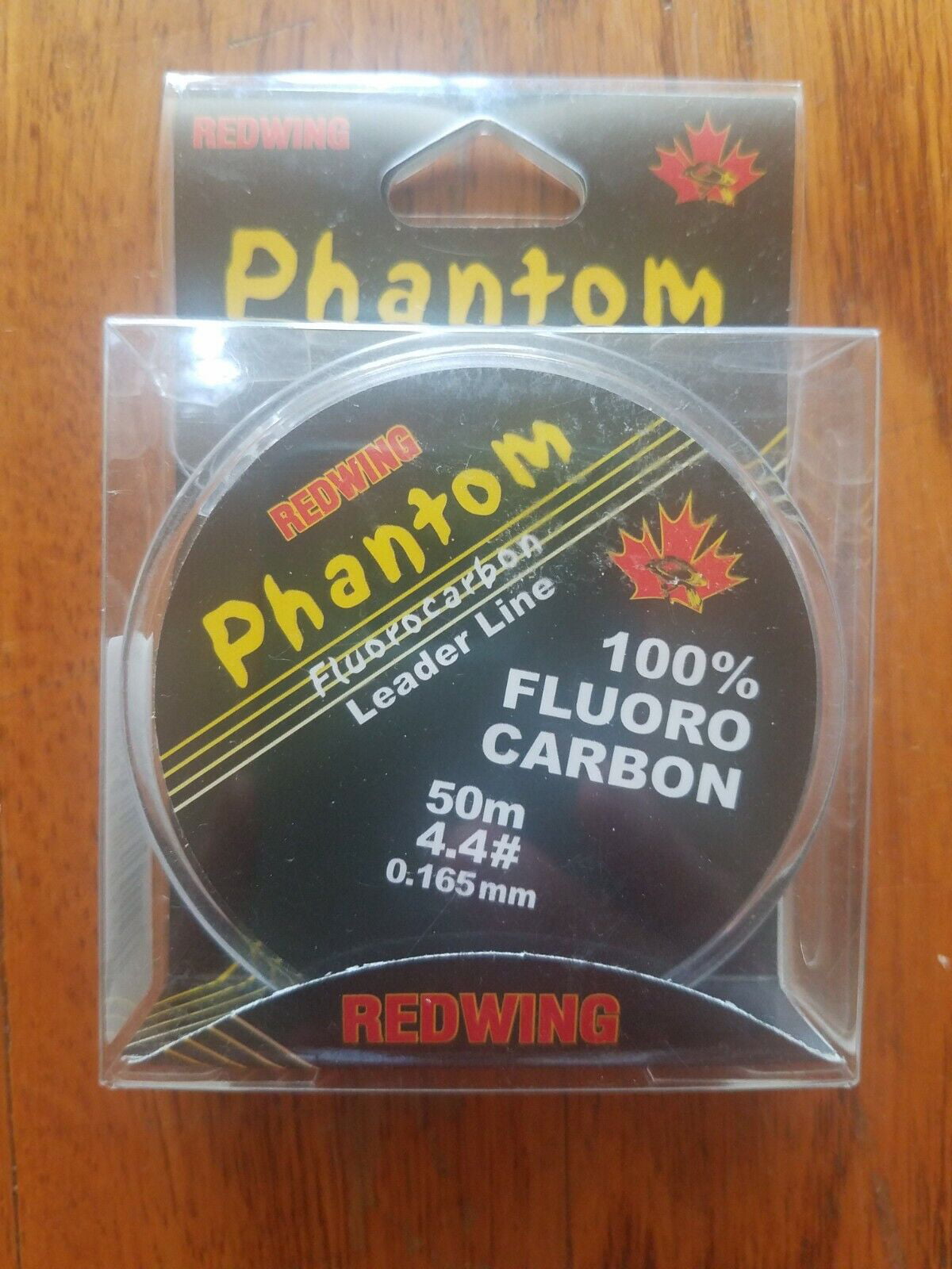 REDWING Phantom Fluorocarbon Leader Line - # 7.6 (0.220 mm)