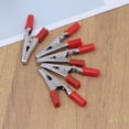 thumbnail image 4 of MIANGASTORE 20PCS Alligator Clips Double-ended Alligator Clips Mini Test Clips (Black+Red), 4 of 8