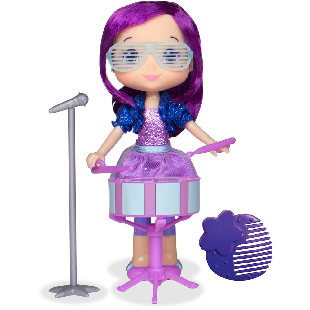 Plum Pudding Doll with Drum