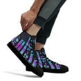 thumbnail image 5 of Camping Happy Campers High Top Canvas Shoes Sneakers Black Size 11.5, 5 of 7