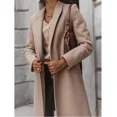 thumbnail image 3 of Abrigo De Lana Con Solapa Para Mujer Otoño E Invierno., 3 of 8