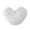 Light Gray, variant on Heart Decorative Pillow 13.7x17.7 Inch Heart Shaped Throw Pillows Cute Fuzzy Soft Pillow for Bedroom Living Room Home Decor Preppy Valentines Day Wedding Decor Women Girls