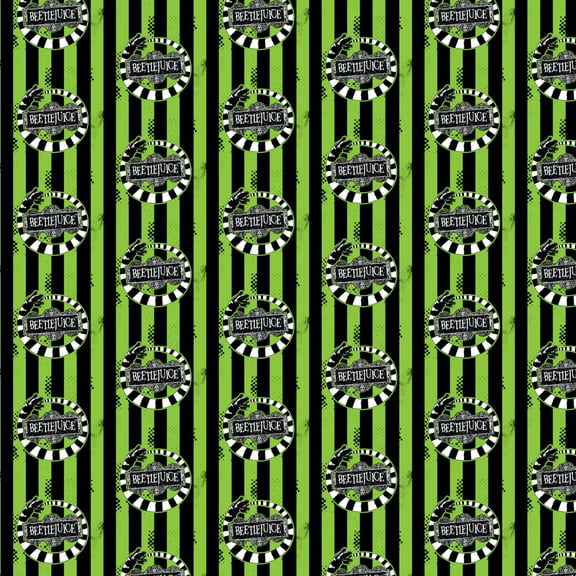 Beetlejuice Beetle Worm Premium Roll Gift Wrap Wrapping Paper