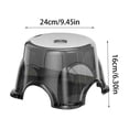 thumbnail image 3 of Non Slip Bathroom Step Stool - Sturdy Plastic Toilet & Shower Stool, Low Stepping Stool for Adults, Living Room & Kitchen, 3 of 6