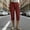 A619 Wine, variant on Cargo Capri Pants for Women Straight Leg High Waisted Trousers Lightweight Cotton Bottoms with Multi-Pockets Casual Workwear Outfits