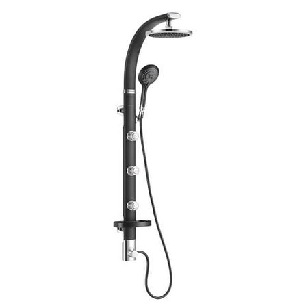 Pulse Showerspas Bonzai Shower System with 8'' Rainshower Head, Multifunction Handshower and 3 Body