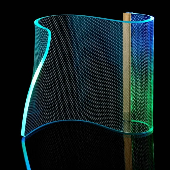 Fashion Unique LED Desk Lamp Modern Bedside Lamps Futuristic Ambient Mood Light