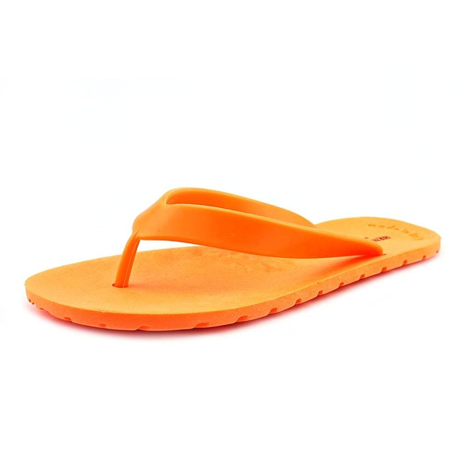 Henry & Henry Women's Flippers Flip Flop Sandal (37/38 EU M, Orange ...