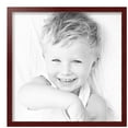 thumbnail image 2 of ArtToFrames 16" x 16" Cherry Picture Frame, 16x16 inch Red Wood Poster Frame (WOM-4213), 2 Pack, 2 of 6