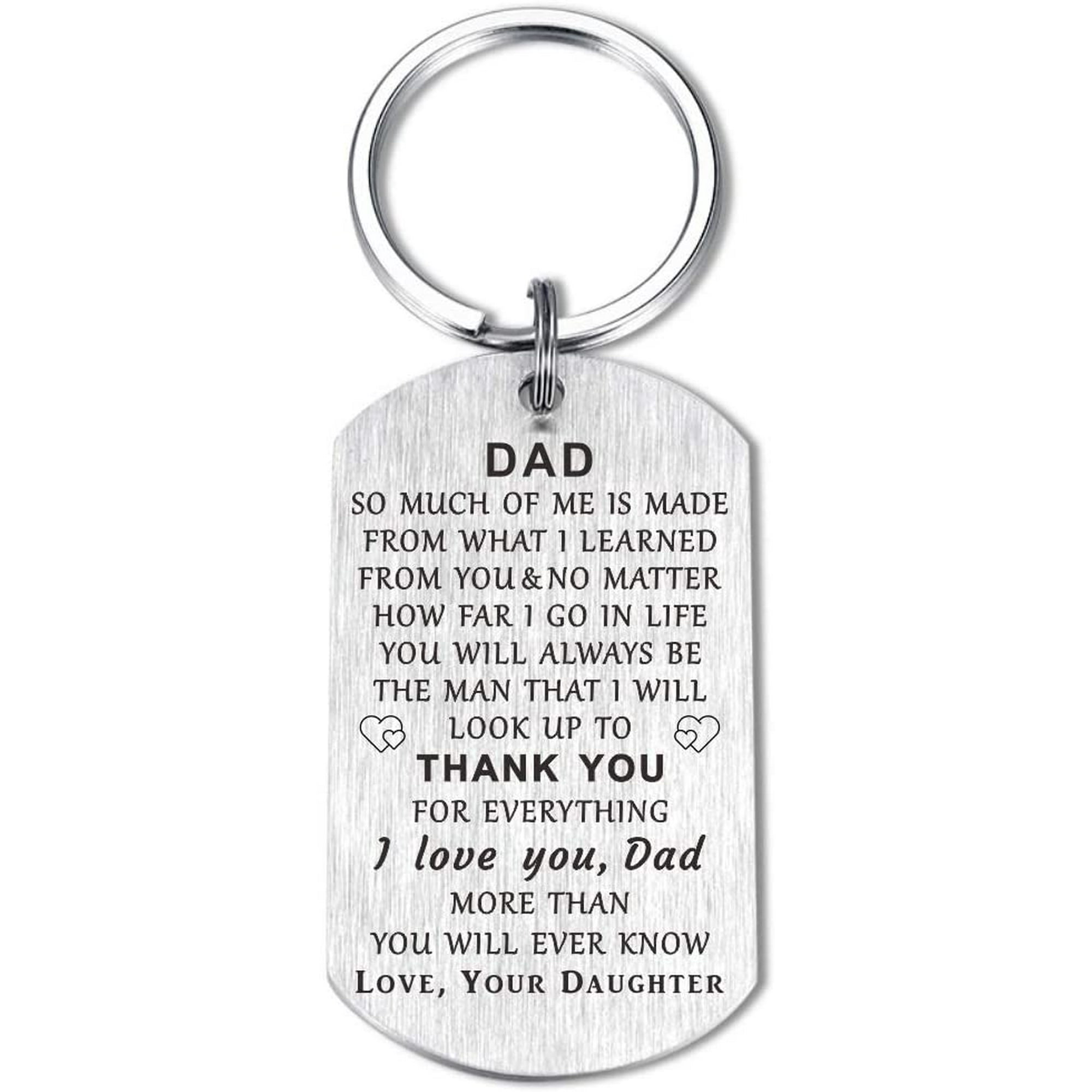 Mom Dad Keychain Gifts From Son Daughter I Love You Alway Thank You Birthday Christmas Wedding Anniversary Thanksgiving Walmart Canada