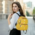 thumbnail image 6 of FORMRS Mini Backpack Purse for Women Travel Daypack Casual Shoulder Bag, White Stars, 6 of 7