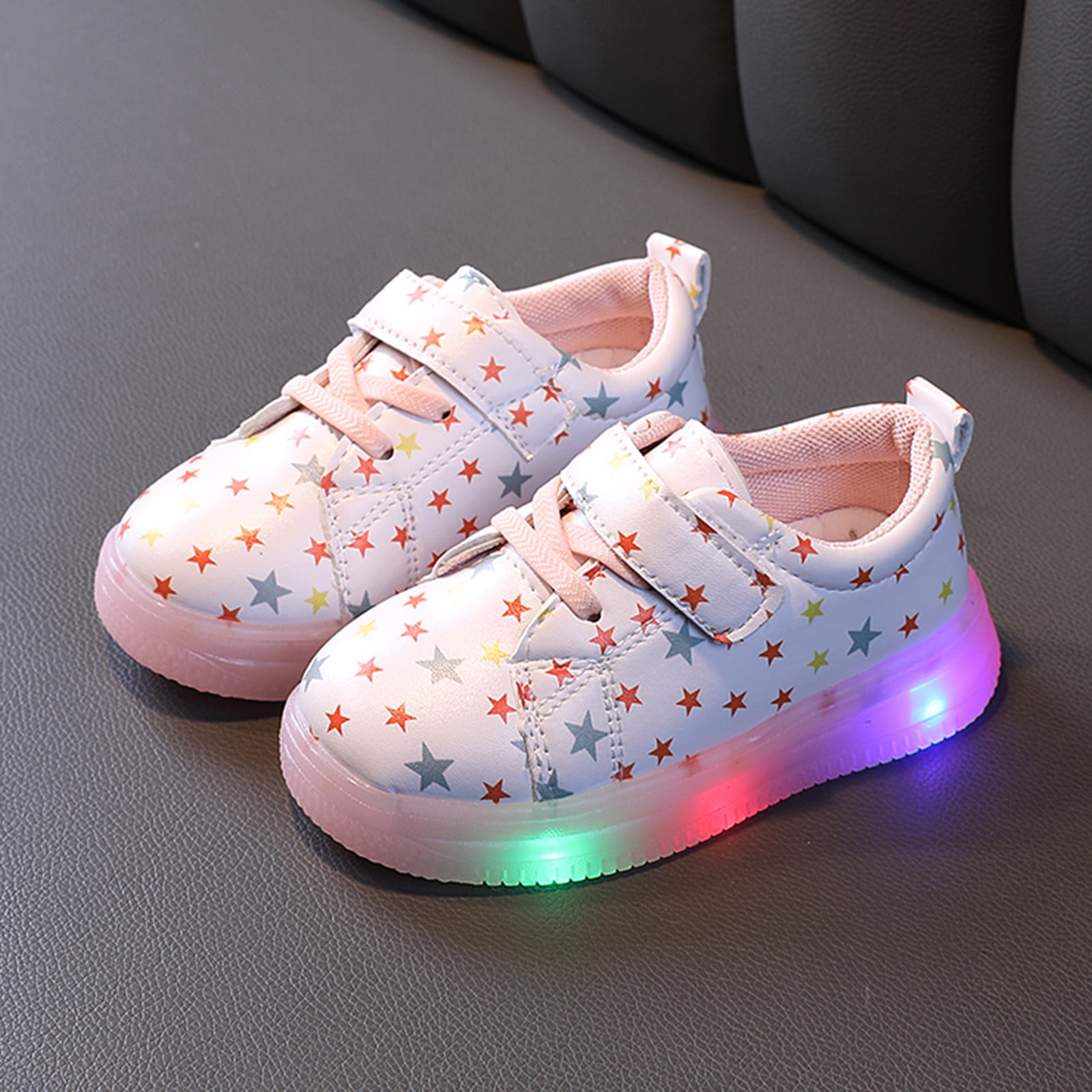 Cathalem Girl Shoes Size 4 Kids Led Light Bling Children Sport Shoes Baby  Luminous Girls Baby Shoes Toddler Shoes Boy Size 10 Shoes Pink  Years -  