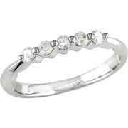 1/5 Carat T.W. Diamond Anniversary Ring in 10kt White Gold
